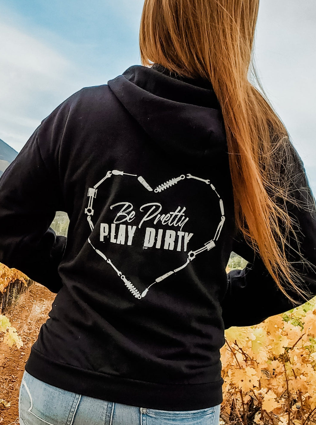 Be Pretty Play Dirty Zip (S Only)